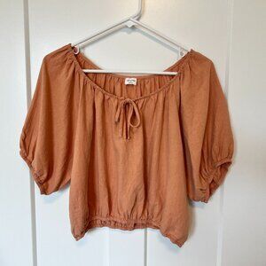 Wilfred Aritiza Women's Blouse - Pink/Orange - S